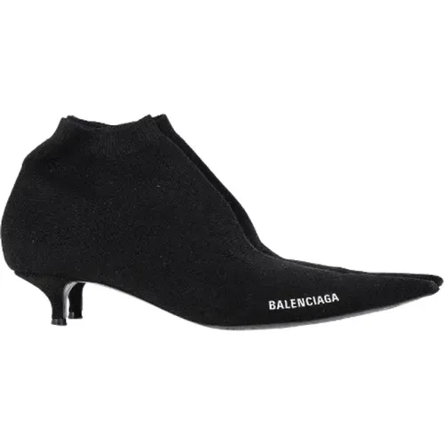 Pre-owned Nylon boots , female, Sizes: 7 UK - Balenciaga Vintage - Modalova