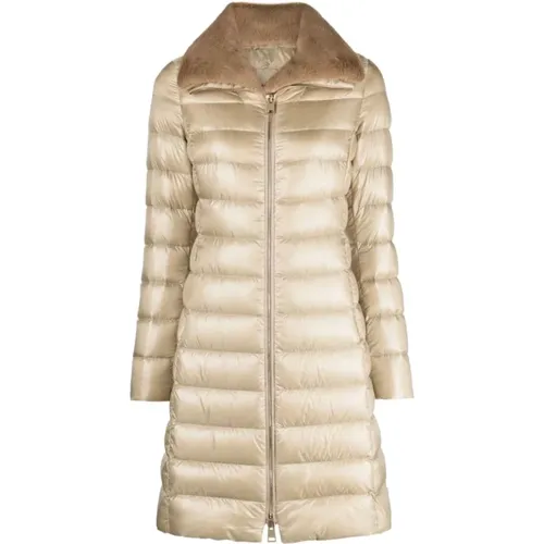 Woven coat , female, Sizes: XS, S, M - Herno - Modalova