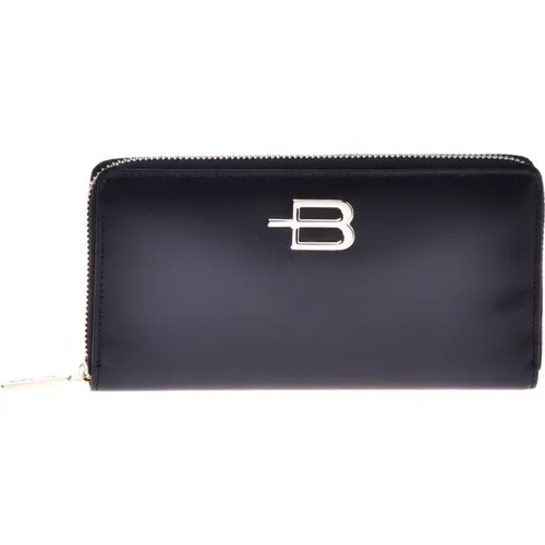 Wallet in smooth calfskin , female, Sizes: ONE SIZE - Baldinini - Modalova