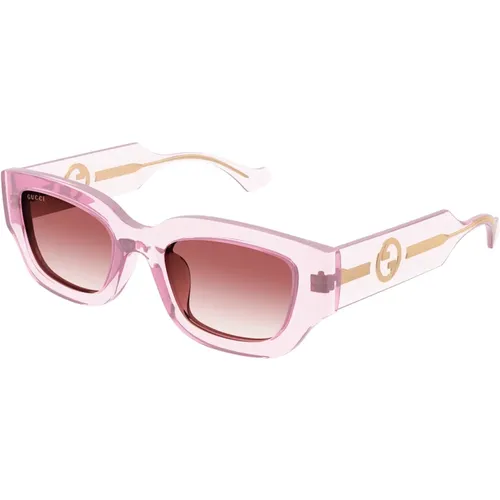 Stilvolle Sonnenbrille für Frauen,Stylische Sonnenbrille für Frauen - Gucci - Modalova