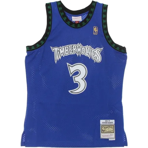 NBA Swingman Trikot Marbury 1996-97 , Herren, Größe: XL - Mitchell & Ness - Modalova