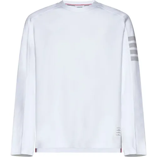 Striped Long-Sleeve T-shirt , male, Sizes: XL - Thom Browne - Modalova