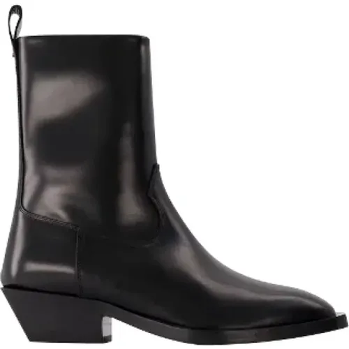 Leder boots , Damen, Größe: 35 EU - aeyde - Modalova