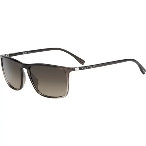 Brauner Rahmen Stilvolle Sonnenbrille , unisex, Größe: 57 MM - Hugo Boss - Modalova