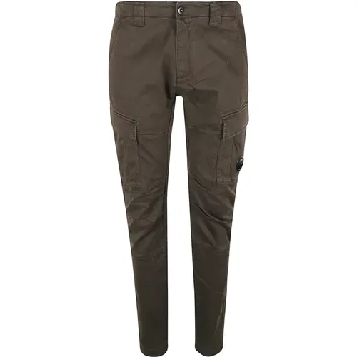 Cargo Trousers with Logo Detail , male, Sizes: M, S - C.P. Company - Modalova