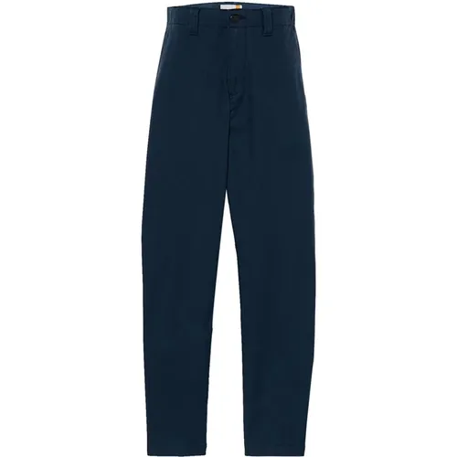 Blaue Twill Claremont Chino Hose , Herren, Größe: W31 - Timberland - Modalova