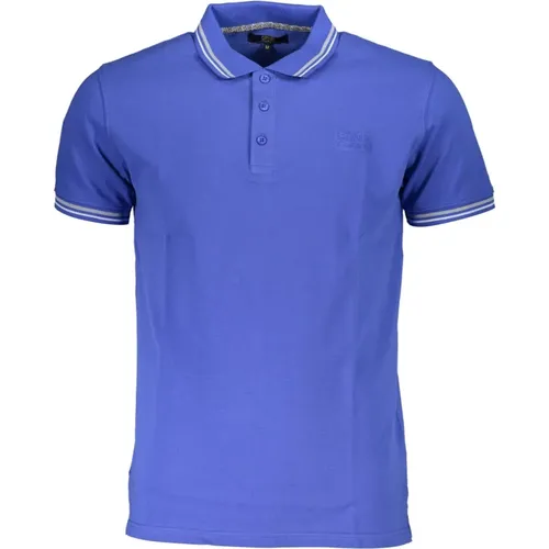 Blau Polo Shirt mit Kurzen Ärmeln - Cavalli Class - Modalova