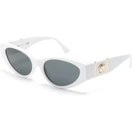 Sunglasses with Original Accessories , female, Sizes: 55 MM - Versace - Modalova