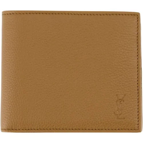 Shadow Cassandre Wallet , male, Sizes: ONE SIZE - Saint Laurent - Modalova