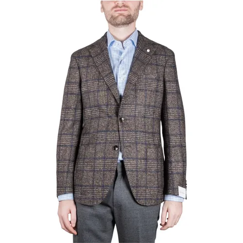 Blazer , Herren, Größe: XL - Luigi Bianchi Mantova - Modalova