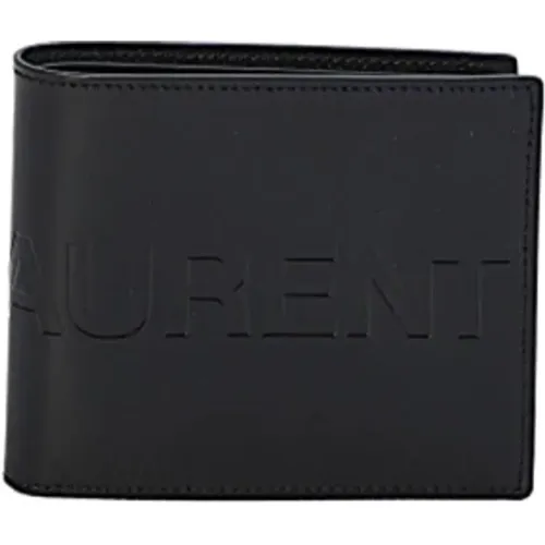 Stylish Wallet for Everyday Use , male, Sizes: ONE SIZE - Saint Laurent - Modalova