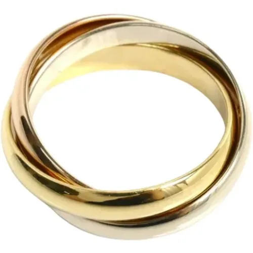 Pre-owned Gold rings , female, Sizes: ONE SIZE - Cartier Vintage - Modalova