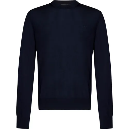 Wool Crewneck Sweater Aw24 , male, Sizes: XL, 2XL, M, L, S - Dsquared2 - Modalova