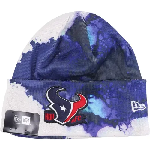 Houston Texans NFL Sideline Knit Hat , male, Sizes: ONE SIZE - new era - Modalova