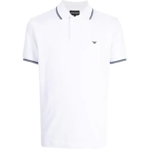 Cotton polo shirt , male, Sizes: M, XL, L - Emporio Armani - Modalova