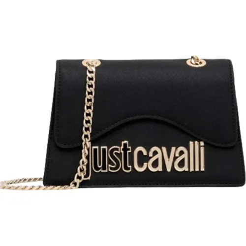 Mini Handbag with Gold Accents , female, Sizes: ONE SIZE - Just Cavalli - Modalova