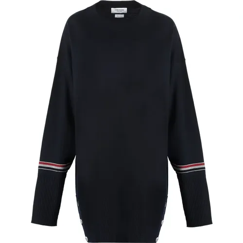 Gestreifter Merinowollpullover - Thom Browne - Modalova