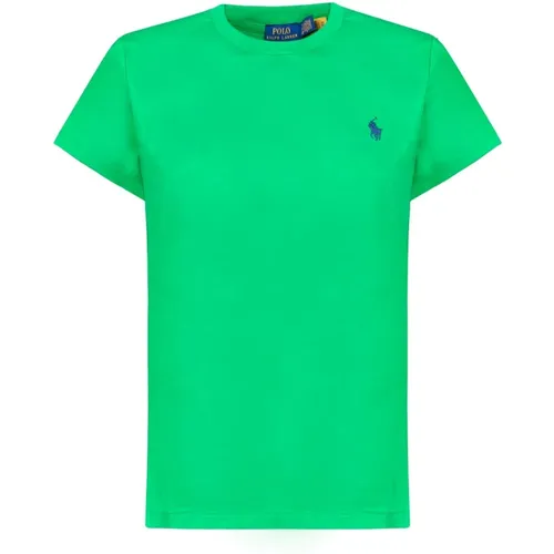 Grünes T-Shirt von Ralph Lauren , Herren, Größe: XL - Polo Ralph Lauren - Modalova