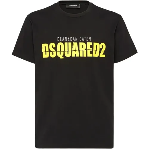 Stilvolle T-Shirt Kollektion , Herren, Größe: M - Dsquared2 - Modalova