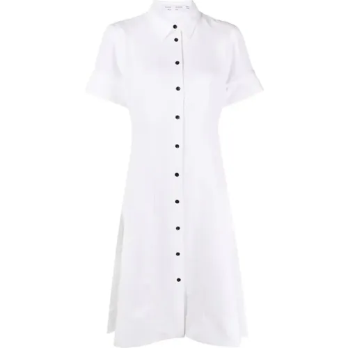 Casual Midi Shirt Dress , female, Sizes: L - Proenza Schouler - Modalova