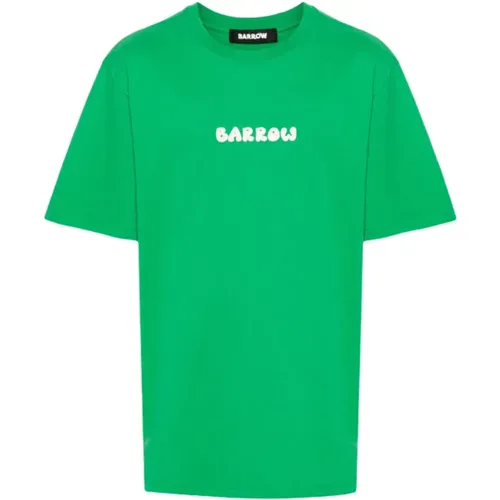 T-Shirts , Herren, Größe: S - Barrow - Modalova