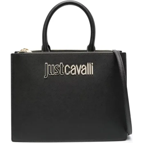 Schwarze Handtasche , Damen, Größe: ONE Size - Just Cavalli - Modalova