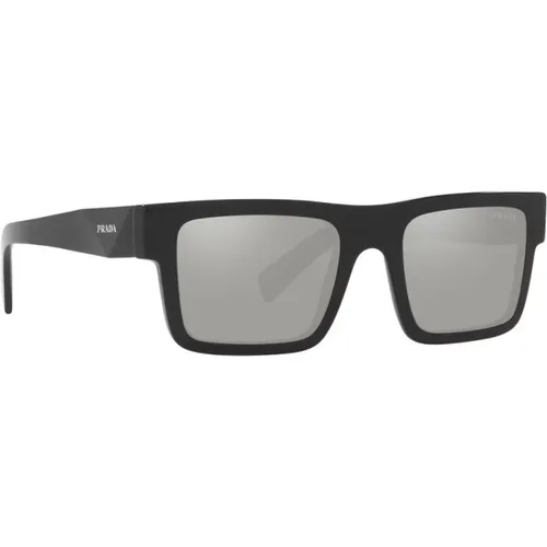 Schwarze Rahmen Sonnenbrille 19Ws 1AB2B0,Stylische Sonnenbrillen für Männer - Prada - Modalova