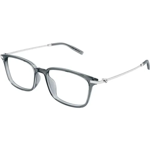 Glasses,Designer Brille Schwarz MB0315OA,Stilvolle Brille Mb0315Oa Farbe 005 - Montblanc - Modalova