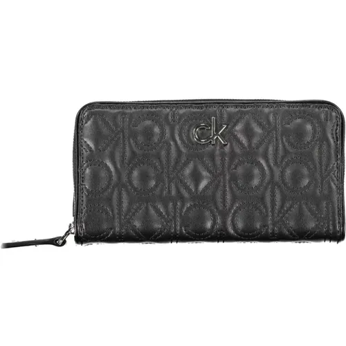 Womens Wallet Rfid Zipper Closure , female, Sizes: ONE SIZE - Calvin Klein - Modalova