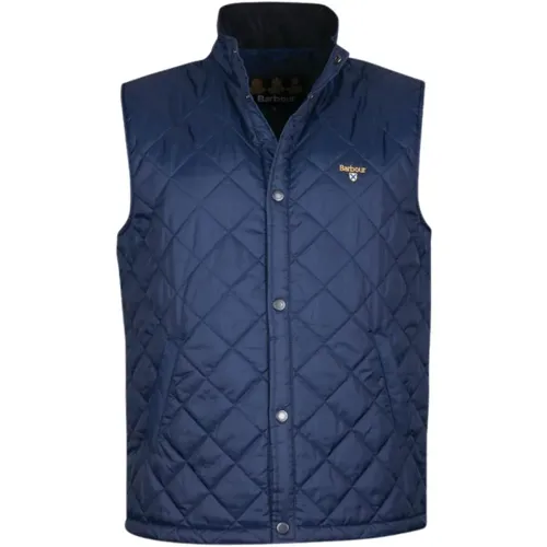 Quilted Vest with Collar and Pockets , male, Sizes: 2XL - Barbour - Modalova