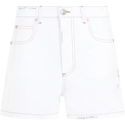 Cotton Shorts 5-Pockets Trousers , female, Sizes: XS - Marni - Modalova