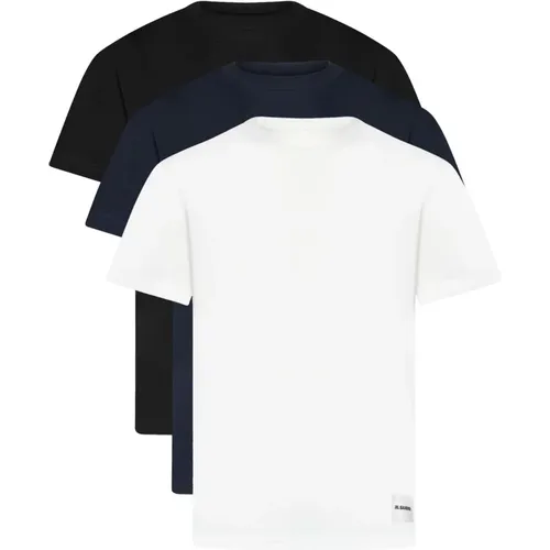 MultiColour T-shirts und Polos Set , Herren, Größe: XS - Jil Sander - Modalova