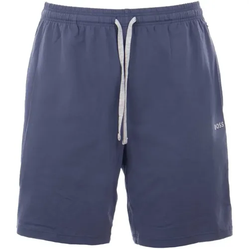 Stretch-Baumwollshorts - Slim Fit , Herren, Größe: L - Hugo Boss - Modalova