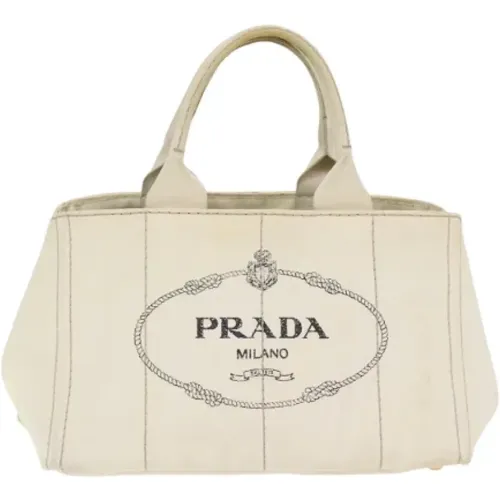 Pre-owned Canvas totes , female, Sizes: ONE SIZE - Prada Vintage - Modalova