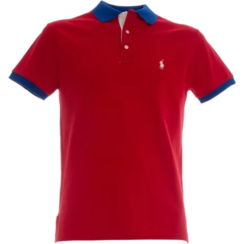 Custom-Fit Polo Shirt für Herren , Herren, Größe: S - Polo Ralph Lauren - Modalova