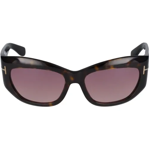 Stylish Sunglasses Ft1065 , female, Sizes: 55 MM - Tom Ford - Modalova