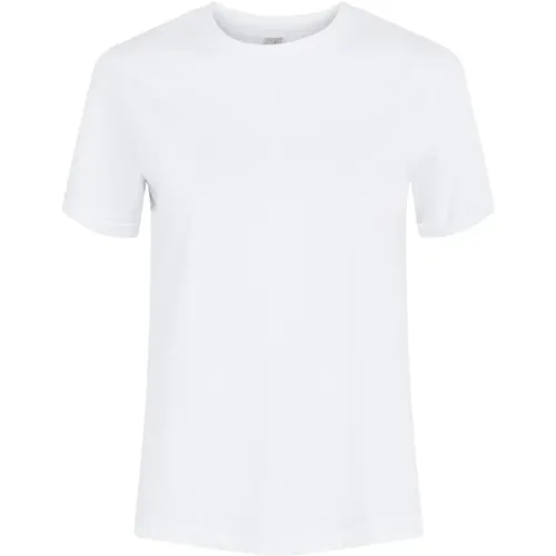 Short Sleeve T-Shirt , female, Sizes: L - Pieces - Modalova