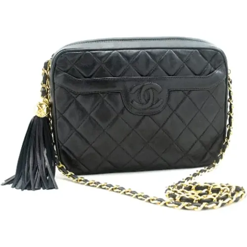 Pre-owned Leather chanel-bags , female, Sizes: ONE SIZE - Chanel Vintage - Modalova