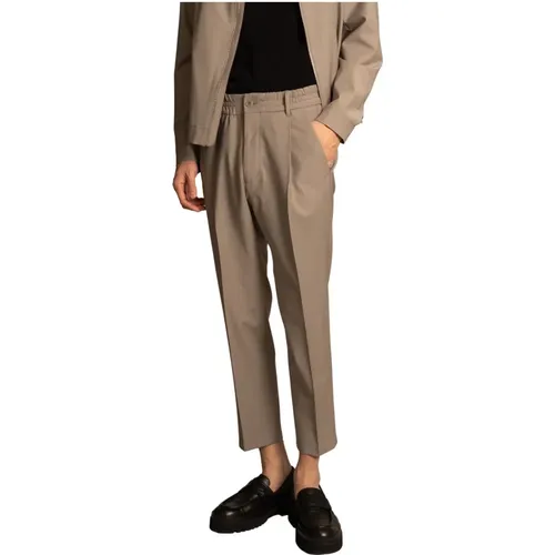 Broken-Suit Hose mit Polyester und Wolle , Herren, Größe: W34 L32 - drykorn - Modalova