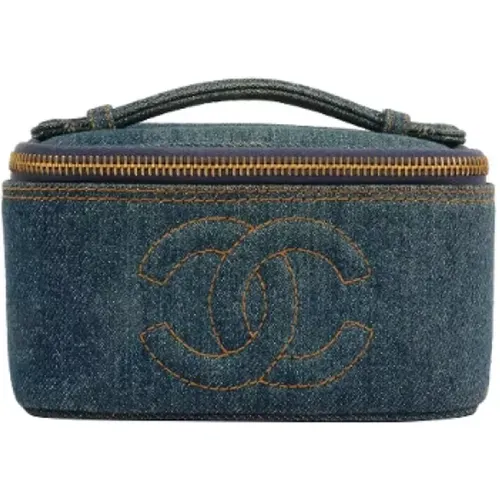 Pre-owned Denim chanel-bags , female, Sizes: ONE SIZE - Chanel Vintage - Modalova