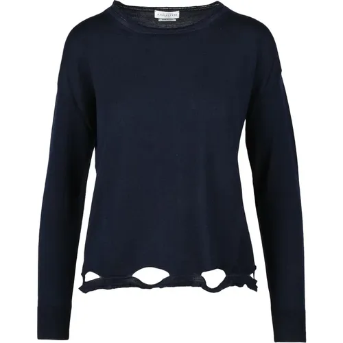 Navy Sweater for Women , female, Sizes: XS, L - Ballantyne - Modalova
