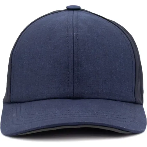 Men's Accessories Hats & Caps Navy Ss24 , male, Sizes: L/XL, S/M - Sease - Modalova