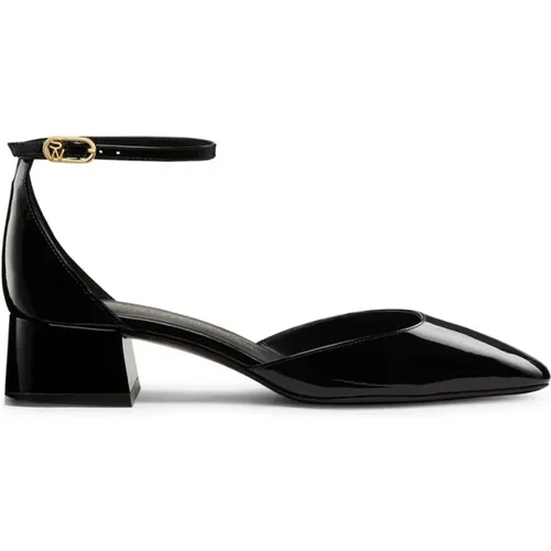 Eleganter Strap Pump mit Femininen Details , Damen, Größe: 36 1/2 EU - Stuart Weitzman - Modalova