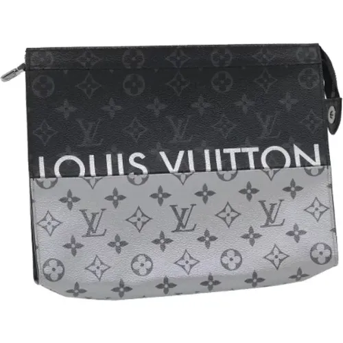 Pre-owned Canvas clutches , female, Sizes: ONE SIZE - Louis Vuitton Vintage - Modalova