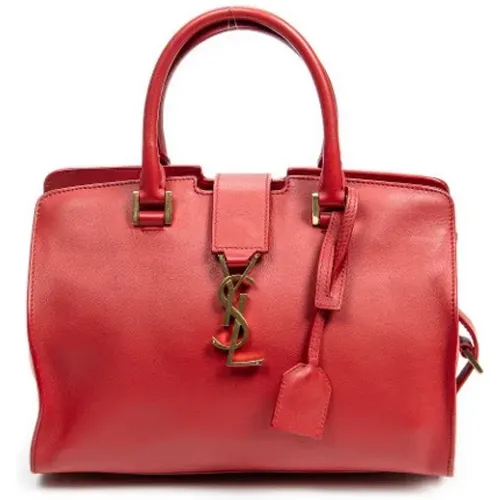 Pre-owned Leather handbags , female, Sizes: ONE SIZE - Yves Saint Laurent Vintage - Modalova