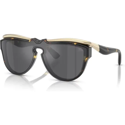 Stylish Sunglasses with Silver Mirrored Lenses , female, Sizes: 39 MM - Burberry - Modalova