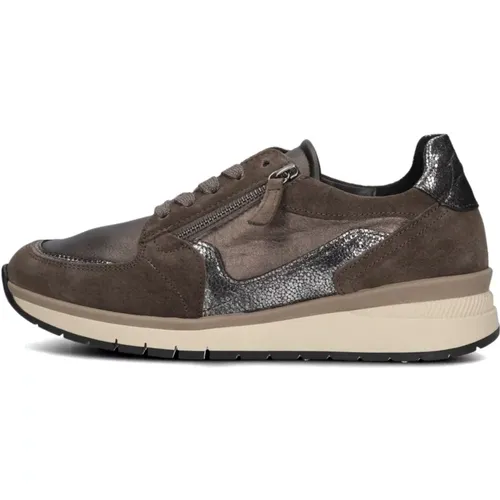 Braune Low Top Sneakers 307 , Damen, Größe: 40 1/2 EU - Gabor - Modalova