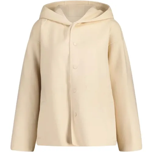 Wool Hooded Jacket Gennaio , female, Sizes: 2XS - Max Mara - Modalova