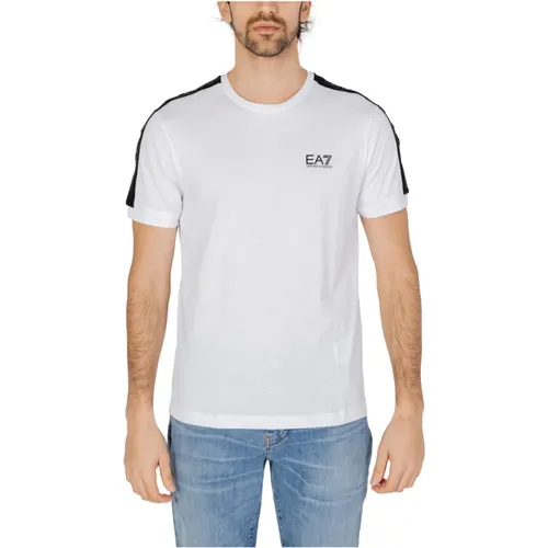 Men's 3Dpt35 Pj02Z T-Shirt , male, Sizes: S, 2XL, XL, M, XS, L - Emporio Armani EA7 - Modalova