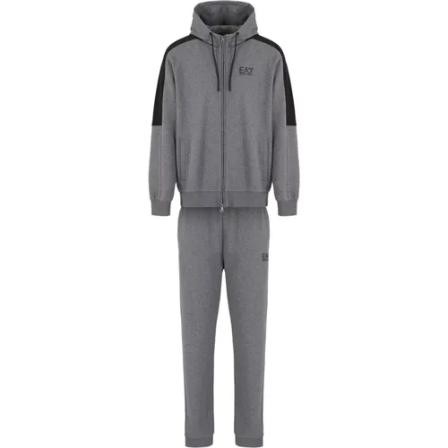 Sportliches Hoodie- und Jogger-Set , Herren, Größe: XL - Emporio Armani EA7 - Modalova